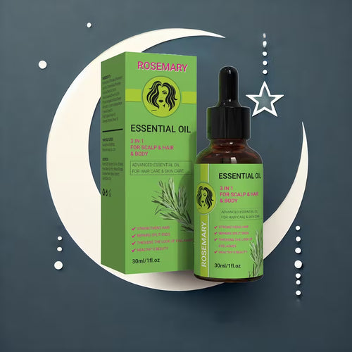 Rosemary Hair Oil -Nourishing Scalp & Hair Essential Oil for Daily HairCare