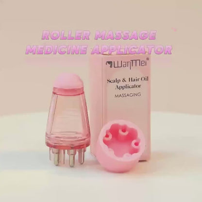 Scalp Oil Applicator – Graduated Hair Oil Dispenser for Precise Root Application